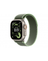 apple Opaska Trail w kolorze zielonym/neonowej zieleni do koperty 49 mm - rozmiar S/M - elementy z tytanu w kolorze naturalnym - nr 5