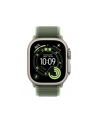 apple Opaska Trail w kolorze zielonym/neonowej zieleni do koperty 49 mm - rozmiar S/M - elementy z tytanu w kolorze naturalnym - nr 7