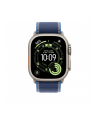 apple Opaska Trail w kolorze niebieskim/jaskrawoniebieskim do koperty 49 mm - rozmiar S/M - elementy z tytanu w kolorze naturalnym - nr 3