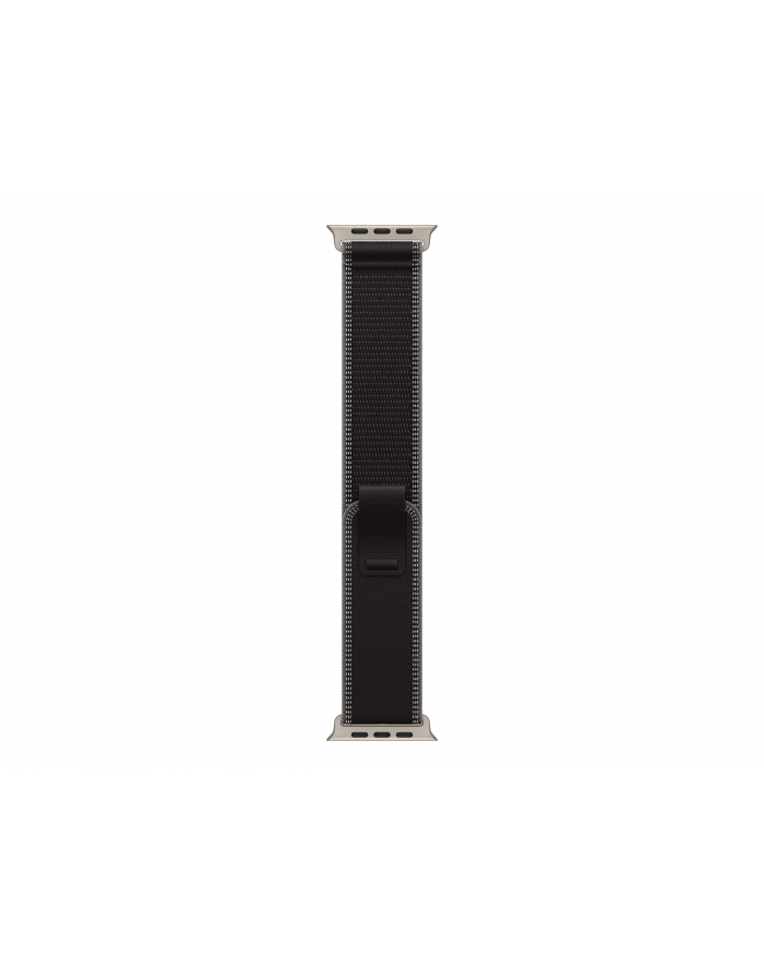 apple Opaska Trail w kolorze czarnym/węgla drzewnego do koperty 49 mm - rozmiar S/M - elementy z tytanu w kolorze naturalnym główny