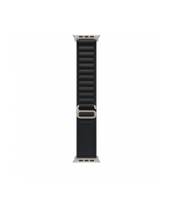 apple Opaska Alpine w kolorze czarnym do koperty 49 mm - rozmiar S - elementy z tytanu w kolorze naturalnym