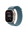 apple Opaska Alpine w kolorze jasnoniebieskim do koperty 49 mm - rozmiar L - elementy z tytanu w kolorze naturalnym - nr 2