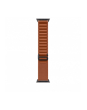 apple Opaska Alpine w kolorze terakoty do koperty 49 mm - rozmiar M - elementy z tytanu w kolorze czarnym - nr 1