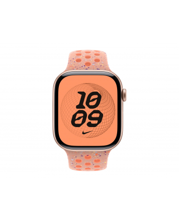 apple Pasek sportowy Nike w kolorze alpejskiego różu do koperty 46 mm - rozmiar S/M