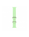 apple Pasek Ocean w kolorze neonowej zieleni do koperty 49 mm - elementy z tytanu w kolorze naturalnym - nr 1