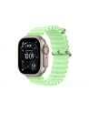 apple Pasek Ocean w kolorze neonowej zieleni do koperty 49 mm - elementy z tytanu w kolorze naturalnym - nr 5