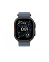 apple Pasek Ocean w kolorze marynarskiego granatu do koperty 49 mm - elementy z tytanu w kolorze czarnym - nr 3