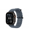 apple Pasek Ocean w kolorze marynarskiego granatu do koperty 49 mm - elementy z tytanu w kolorze czarnym - nr 5