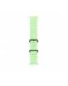 apple Pasek Ocean w kolorze neonowej zieleni do koperty 49 mm - elementy z tytanu w kolorze czarnym - nr 1