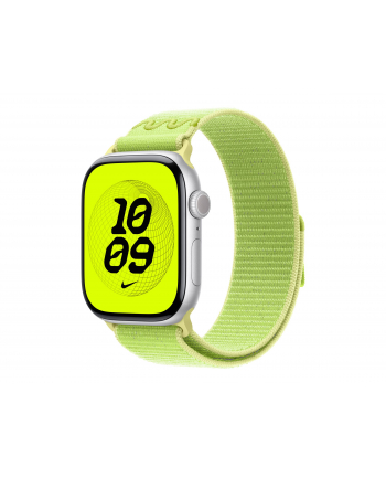 apple Opaska sportowa Nike w kolorze promiennym zielonożółtym do koperty 46 mm