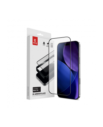 crong 3D Armour Glass - Szkło hartowane iPhone Air + ramka instalacyjna