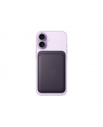 apple Portfel z tkaniny FineWoven z MagSafe do iPhonea - granat