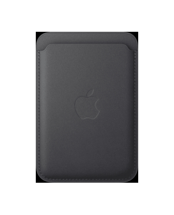 apple Portfel z tkaniny FineWoven z MagSafe do iPhonea - czarny