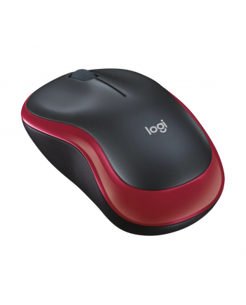 logitech Mysz bezprzewodowa M185 czerwona 910-002237 nr 1