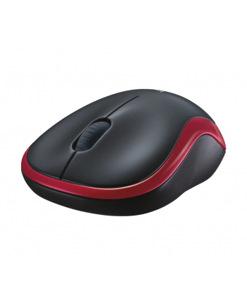logitech Mysz bezprzewodowa M185 czerwona 910-002237 nr 2