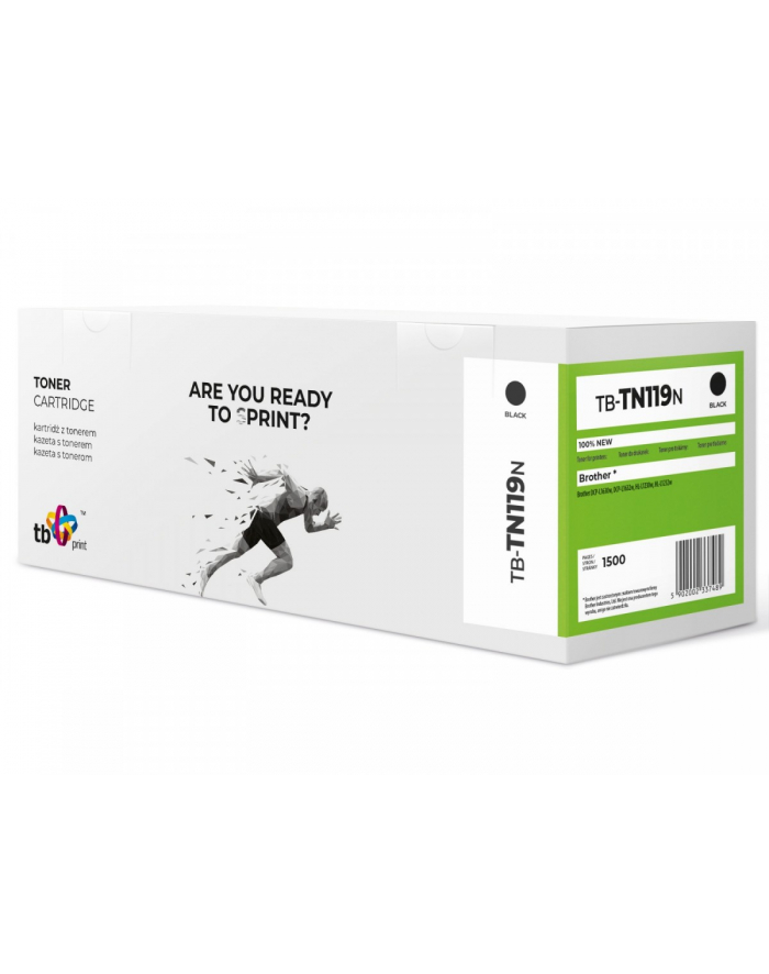 tb print Toner do Bczerwonyher HL-L1230w TN119 TB-TN119N BK 100% nowy główny
