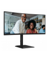 aoc Monitor CU34E4CV 34 cale 120Hz Curved VA HDMIx2 DP RJ45 HAS Głośniki - nr 73