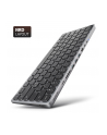 axagon Klawiatura HMC-KB-NRD USB-C 5Gbps z wieloportowy hub 9in1, SD/microSD, 3x USB-A, HDMI 4K/60Hz, PD 100W, Audio, Nordic layout, 60cm USB-C kabel - nr 1