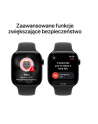 apple Watch Series 11 GPS koperta 42 mm z aluminium w kolorze gwiezdnej szarości, pasek sportowy w kolorze czarnym - rozmiar S/M - nr 6