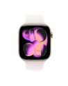 apple Watch Series 11 GPS, koperta 42 mm z aluminium w kolorze różowego złota, pasek sportowy w kolorze łagodnego różu - rozmiar S/M - nr 2