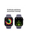 apple Watch Series 11 GPS+Cellular koperta 42 mm z aluminium w kolorze srebrnym, pasek sportowy w kolorze mlecznego fioletu - rozmiar S/M - nr 4
