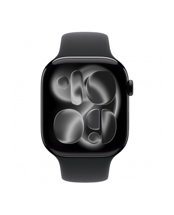 apple Watch Series 11 GPS + Cellular koperta 46 mm z aluminium w kolorze onyksu, pasek sportowy w kolorze czarnym - rozmiar M/L nr 2
