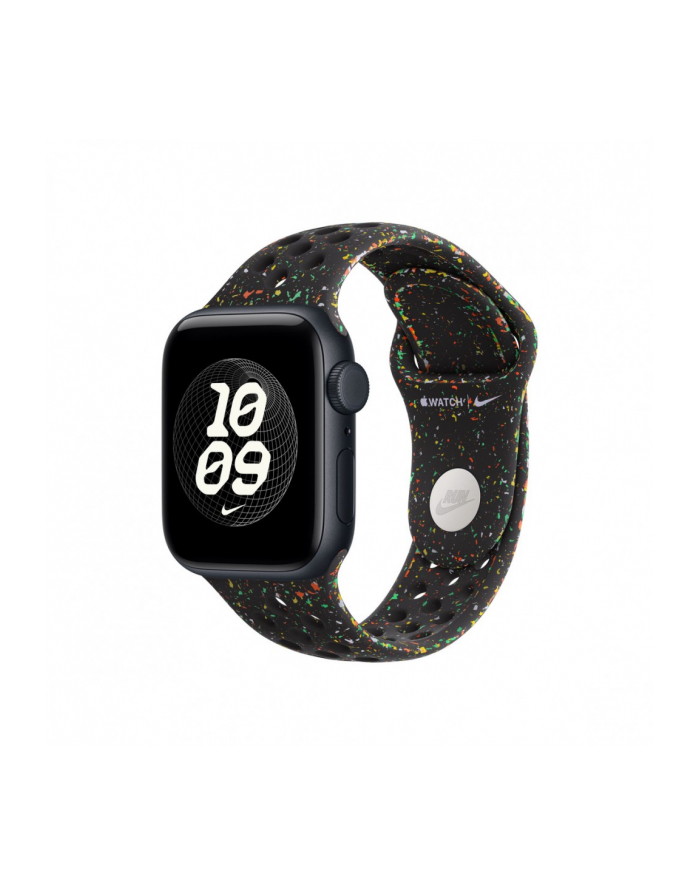 apple Pasek sportowy Nike w kolorze nocnej czerni do koperty 40 mm - rozmiar S/M główny