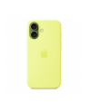 apple Silikonowe etui do iPhone'a 17 z MagSafe Neon Yellow - nr 3
