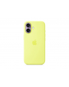 apple Silikonowe etui do iPhone'a 17 z MagSafe Neon Yellow - nr 7