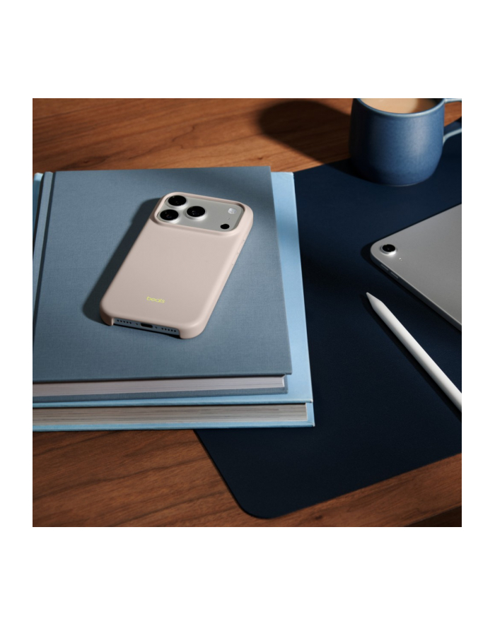 apple Etui Beats zgodne z MagSafe i panelem Sterowanie aparatem do iPhonea 17 Pro - boksytowy beżowy główny