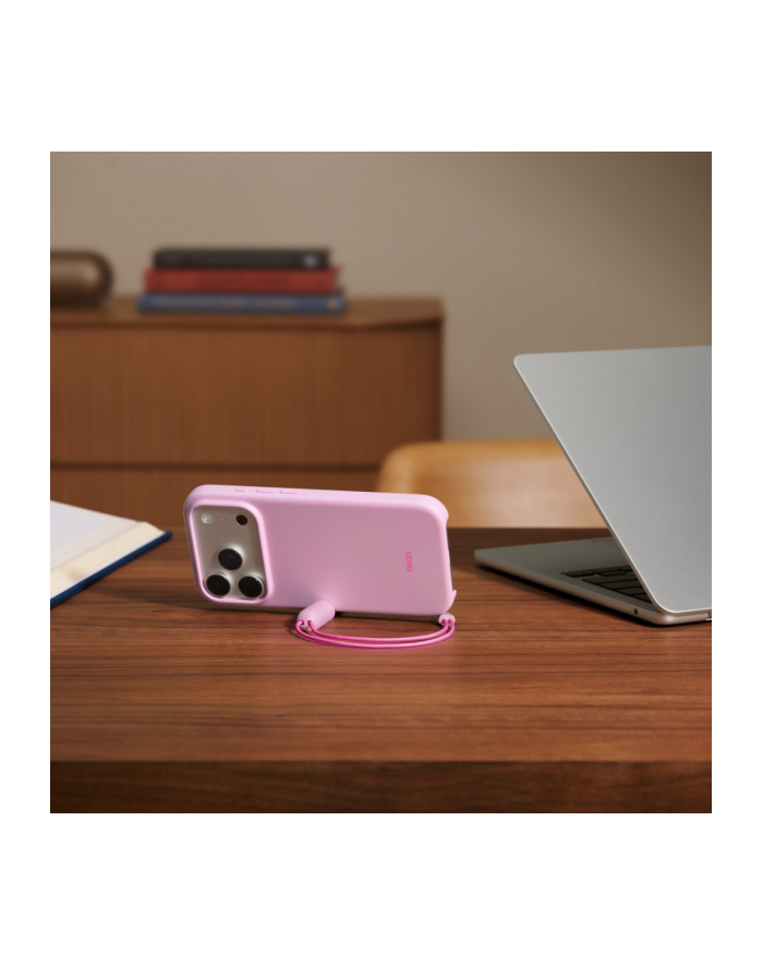apple Etui z podpórką Beats Kickstand zgodne z MagSafe i panelem Sterowanie aparatem do iPhonea 17 Pro - opalowy różowy główny