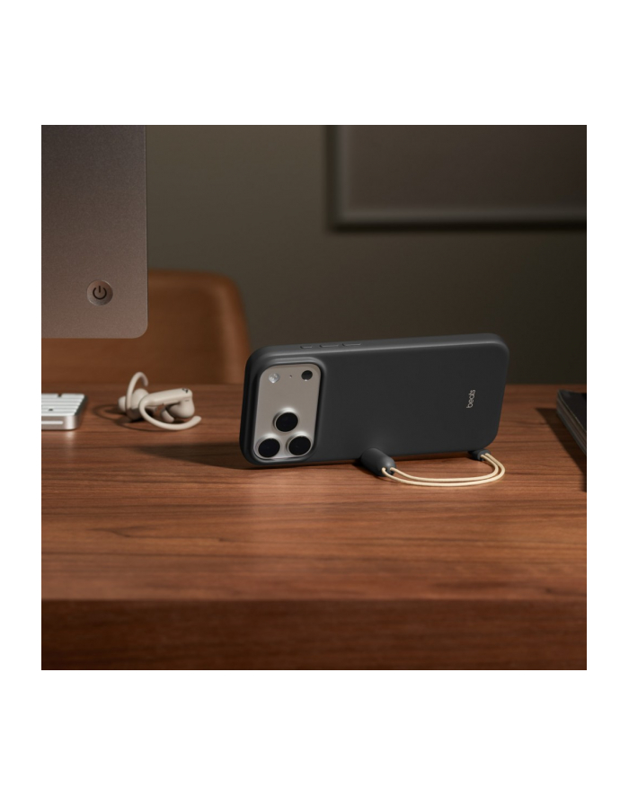 apple Etui z podpórką Beats Kickstand zgodne z MagSafe i panelem Sterowanie aparatem do iPhonea 17 Pro Max - szafirowy szary główny