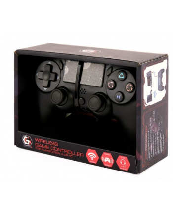 gembird Bezprzewodowy Gamepad PlayStation 4 PC czarny
