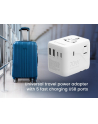gembird Adapter sieciowy Uniwersalny kostka 70W - nr 7