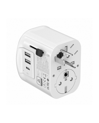 gembird Adapter sieciowy uziemienie Uniwersalny  15W