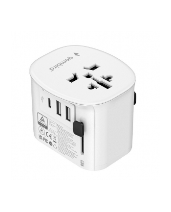 gembird Adapter sieciowy uziemienie Uniwersalny  15W