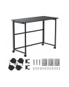 maclean Składane mobilne biurko MC-1250 B blat 100x50 cm, max50 kg Czarne - nr 8