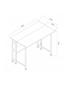 maclean Biurko mobilne MC-126W 50 kg Białe - nr 3
