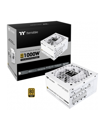 thermaltake Zasilacz - ToughPower GT 1000W Gold MODULARNY ATX3.1 Snow nr 1
