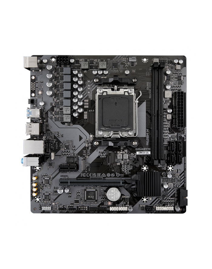 gigabyte Płyta główna A620M H AM5 2DDR5 HDMI/DP M.2 mATX główny