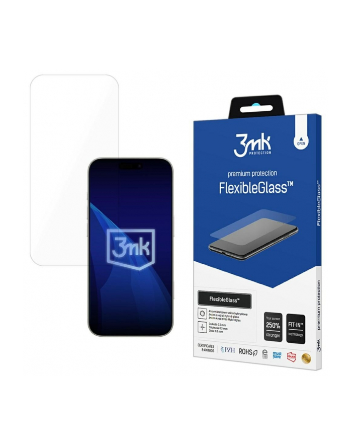 3mk Szkło hybrydowe FlexibleGlass iPhone 17 Pro Max główny