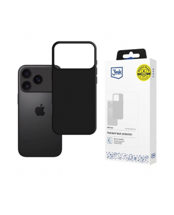 3mk Etui Matt Case do Apple iPhone 17 Pro Max Czarne