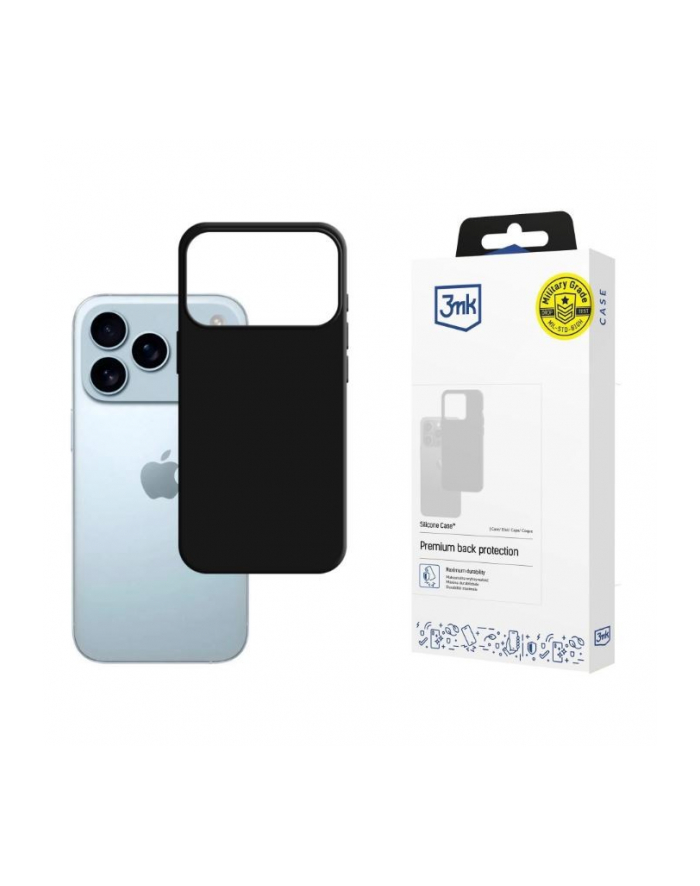 3mk Etui Matt Case do Apple iPhone 17 Pro Czarne główny