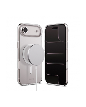 crong Clear MAG Cover - Etui MagSafe iPhone Air Przezroczyste