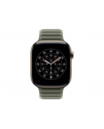 apple Pasek magnetyczny w kolorze brązowej szałwii do koperty 46 mm - rozmiar M/L nr 2