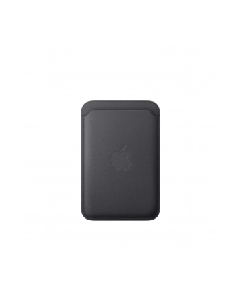 apple Portfel z tkaniny FineWoven z MagSafe do iPhonea - czarny nr 1