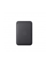 apple Portfel z tkaniny FineWoven z MagSafe do iPhonea - czarny - nr 5