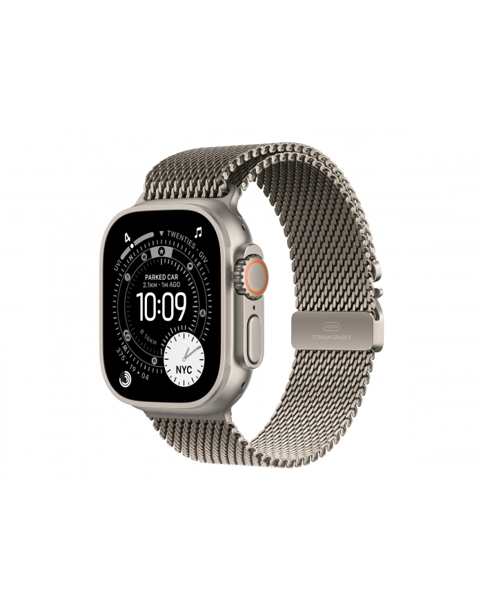 apple Bransoleta mediolańska z tytanu w kolorze naturalnym do koperty 49 mm - rozmiar M główny