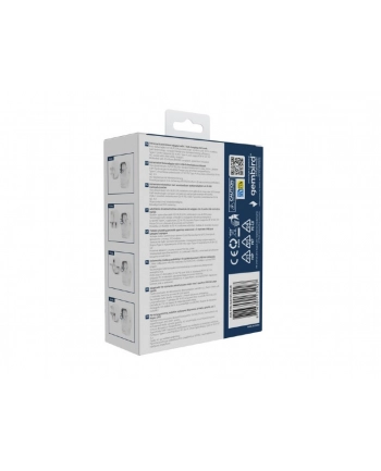 gembird Adapter sieciowy 20W Uniwersalny 4 końcówki nr 2