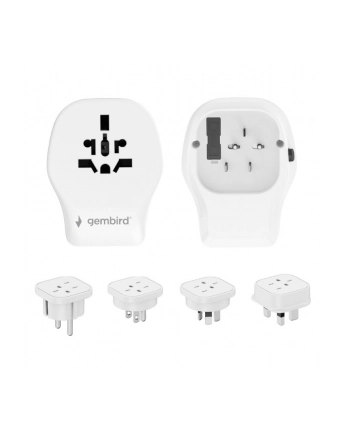 gembird Adapter sieciowy 20W Uniwersalny 4 końcówki nr 1